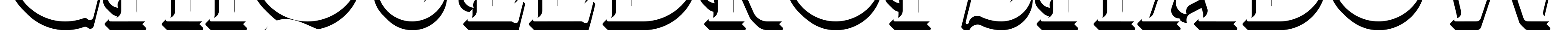 ChiQuel Drop Shadow字体预览图