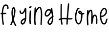 Flying Home字体预览图