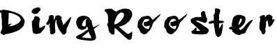 Ding Rooster字体预览图