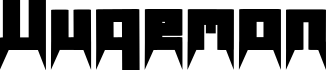 Dugemon字体预览图