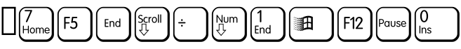 ☞KeysPCEAltD字体预览图