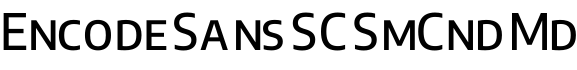 Encode Sans SC SmCnd Md字体预览图