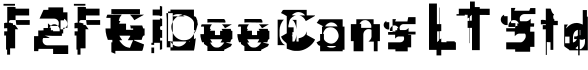 F2FEIDeeCons LT Std字体预览图