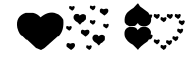 Hearts字体预览