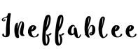 Ineffablee字体预览图