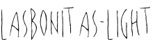 LasBonitas-Light字体预览图