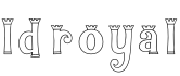LD Royal字体预览图