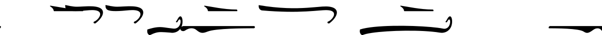 Mattoa Swash字体预览图