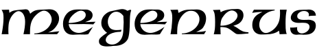 Megen Rus字体预览