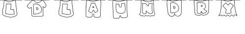 LD Laundry字体预览图