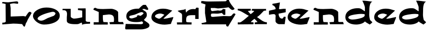 LoungerExtended字体预览图