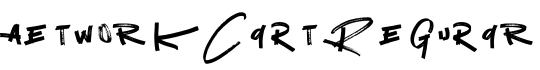 NetworkCalt Regular字体预览图