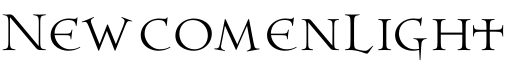 NewcomenLight字体预览图
