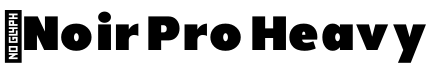 ☞Noir Pro Heavy字体预览图