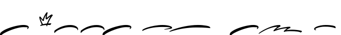 Qrayolla Script Swashes字体预览图