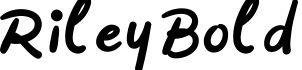 Riley Bold字体预览