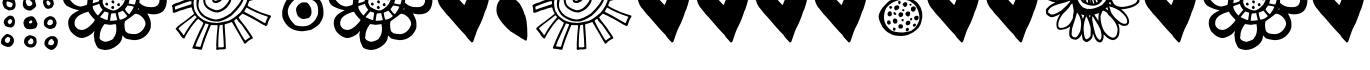 Pea Bethany's Doodles字体预览图