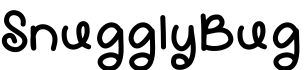SnugglyBug字体预览图