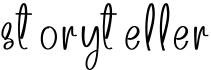 StoryTeller字体预览
