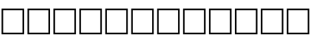 SIZE Regular字体预览