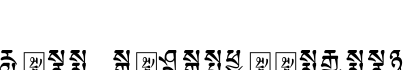 TibetanMachineWeb1字体预览图