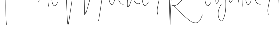 The Maker Regular1字体预览