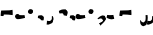 Trico Script Two字体预览图