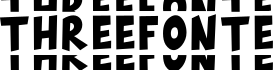 THREEFONTE字体预览