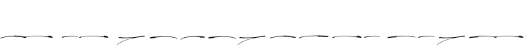 The Handnature Swash字体预览图