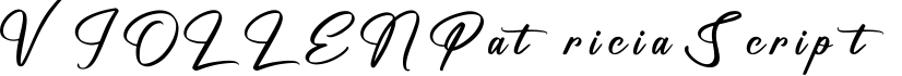 VIOLLEN Patricia Script字体预览图