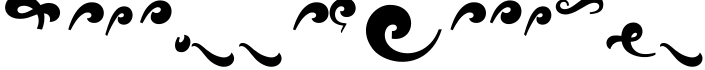 Vignettic Dingbat字体预览图