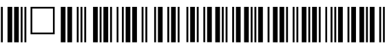 Z: 3 of 9 BarCode字体预览图