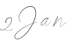 2Jan字体预览