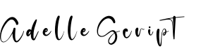 Adelle Script字体预览