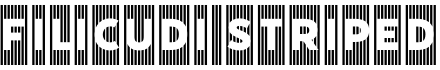 Filicudi Striped字体预览图