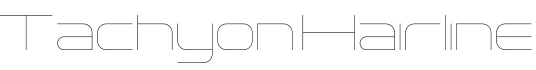 Tachyon Hairline字体预览图