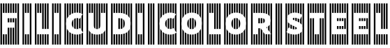 Filicudi Color Steel字体预览图