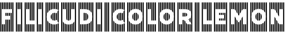 Filicudi Color Lemon字体预览图