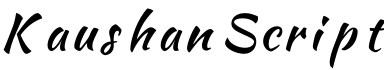 Kaushan Script字体预览图