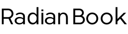 Radian Book预览字体图片