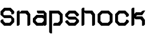 Snapshock字体预览图