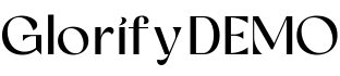 GlorifyDEMO字体预览图