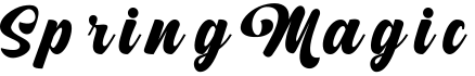 SpringMagic字体预览