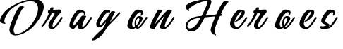 Dragon Heroes字体预览
