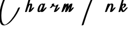 Charm Ink字体预览图