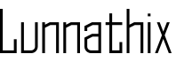 Lunnathix字体预览图