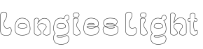 Longies Light字体预览图