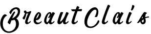 BreautClais字体预览图