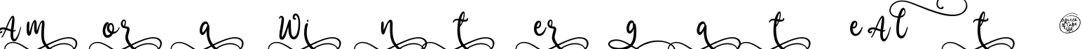 Amora Wintergate Alt 9字体预览图