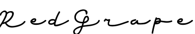 Red Grape字体预览图